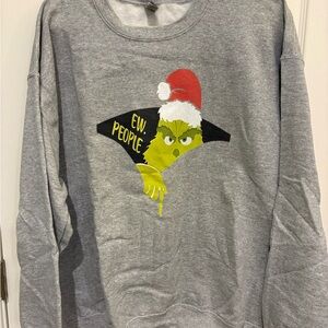 Gray Graphic Sweatshirt